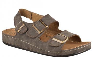 Πέδιλα ανδρικά | Ανατομικά | Tiglio | 554826 | Καφέ - Tiglio - 